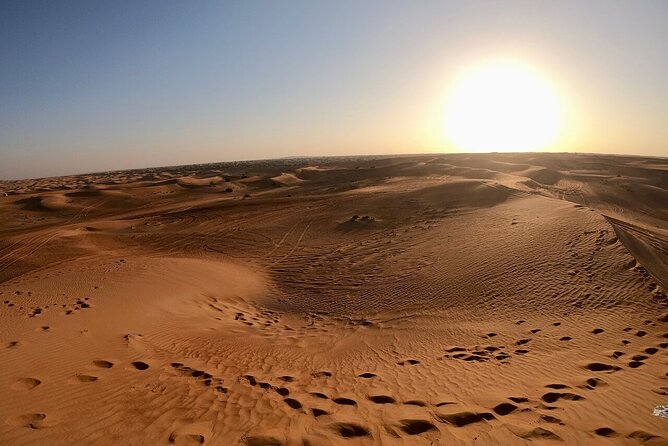 Red Dunes Desert Safari Dubai with Dinner Buffet, Show & Transfer - Sand Boarding + Short Camel Ride: Fun Add-Ons With a Quick Pace