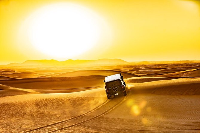 Red Dunes Desert Safari with 4x4 Pick up & Drop, Camel ride, BBQ and Live shows - The Red Dunes drive: why the Land Cruiser matters
