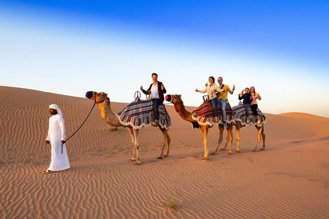 Red Dunes Desert Safari with 4x4 Pick up & Drop, Camel ride, BBQ and Live shows - Pickup, timing, and group size (the practical bits)