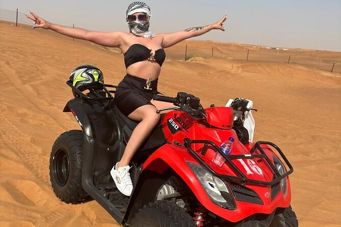 Red dunes Sunset Desert Safari With Quad Bike option & Camel Ride - Dubai’s Lahbab red dunes feel different fast