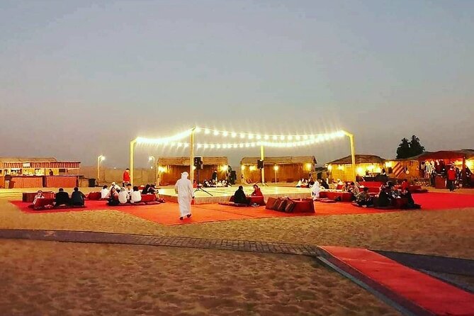 Red Sand Tourism desert safari with premium camp - The premium camp experience: what deluxe catering and VIP seating mean