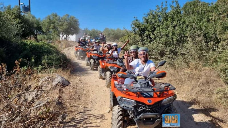 Rethymno Bali & Panormo:Quad Safari & visit Cave 57km 4hours - Getting Started in Bali: helmets, practice, and a smooth launch