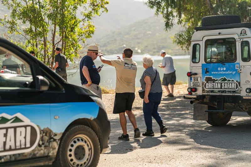 Rethymno: Full-Day Land Rover Safari to Preveli - Kourtaliotiko Gorge to Preveli: The Day Flips to the South Coast