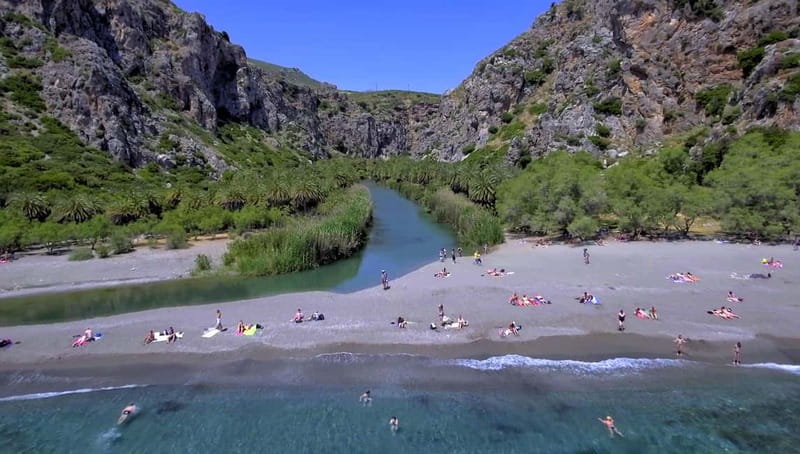 Rethymno: Full-Day Land Rover Safari to Preveli - The Morning Route: From Pick-Up to Gorge Country