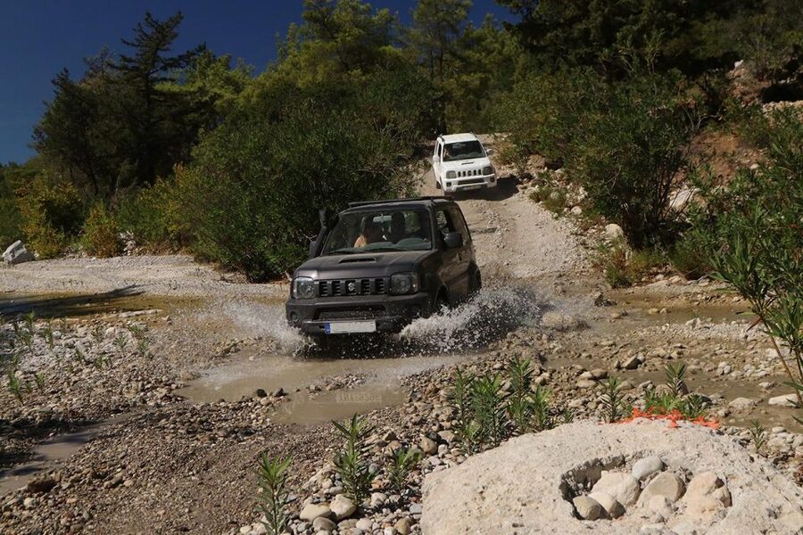 Rhodes: Self-Drive 4x4 Safari Tour with North Pickup - The Shape of the Day: 8 Hours With a Steady Tempo