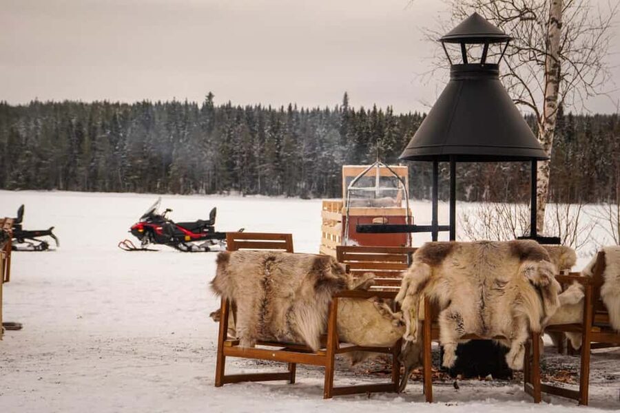 Rovaniemi: Drive New 2025 Snowmobiles on Arctic Safari & BBQ - Private trails in the Arctic: forest first, then tundra