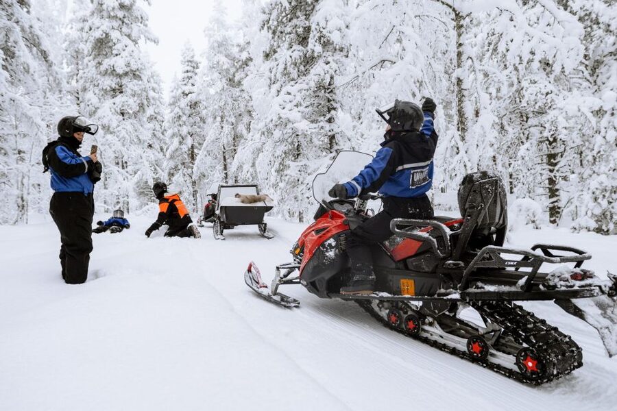 Rovaniemi: Easy Snowmobile Safari - Pickup timing and the pre-ride flow that keeps everything moving