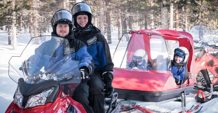 Rovaniemi: Family Snowmobile Safari with Campfire and Snacks - Snowmobile rules you should know before you go