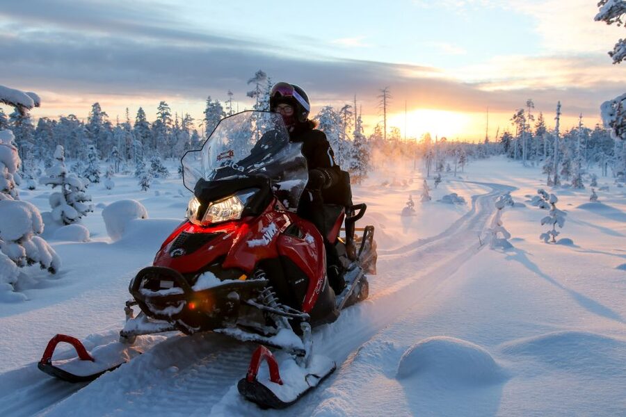 Rovaniemi: Full-Day Snowmobile Safari into the Wilderness - The ride itself: forests, frozen water, and the feeling of distance