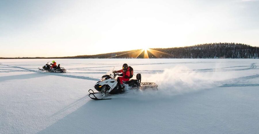 Rovaniemi: Full-Day Snowmobile Safari into the Wilderness - Snow Hotel and cabin-style stops: what you might see on the way