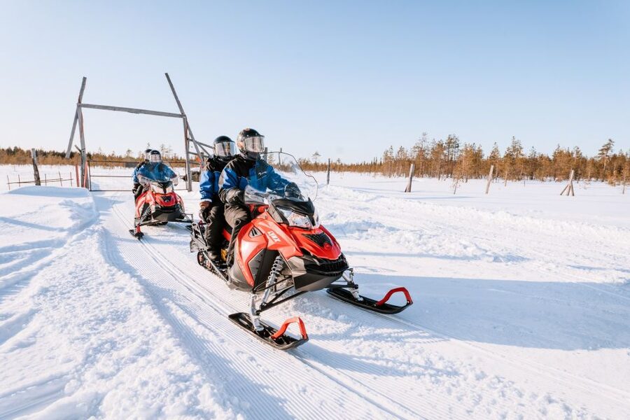 Rovaniemi: Snowmobile Safari into the Arctic Circle Forest - Weather reality: when the track gets icy