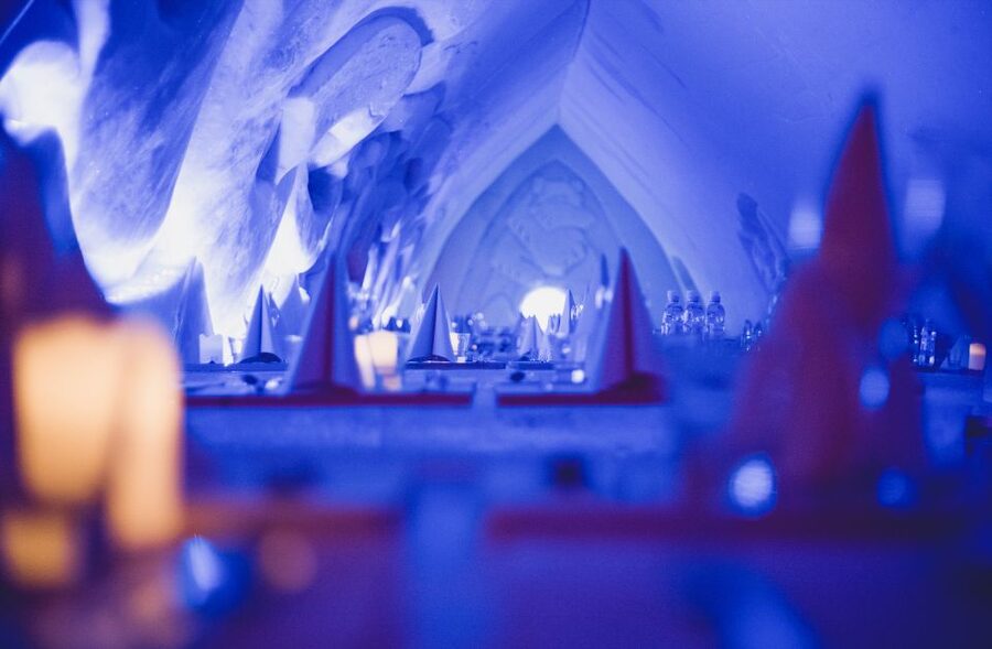 Rovaniemi: Snowmobile Safari to Arctic Snow Hotel - Lunch in a Kota Tepee: Glow-Fried Salmon and Warm Reset