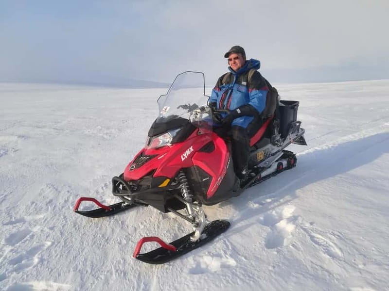 Saariselka: Snowmobile Safari on Tundra with BBQ - Riding the snowy forest and open fields: the fun part