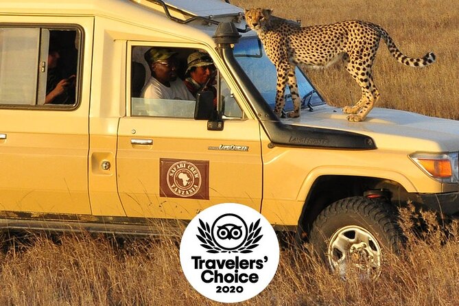 Safari in Tanzania 5 days: Manyara, Ngorongoro, Serengeti - Lake Manyara: Monkeys, Elephants, and the Rift Wall Bird Show