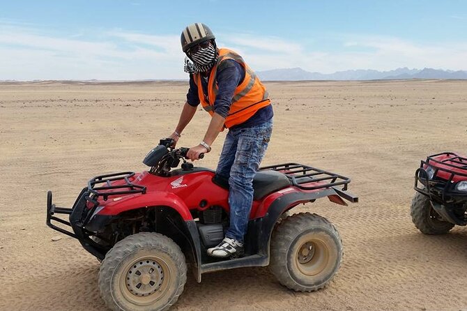 Safari quad, jeep, camel ride, show and dinner Hurghada - First move: pickup, timing, and choosing quad or buggy