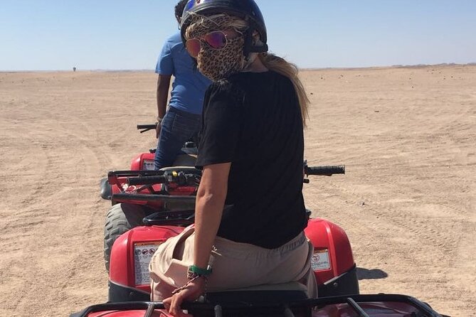 Safari quad, jeep, camel ride, show and dinner Hurghada - Dinner, soft drinks, and the night show setup
