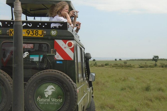 Samburu, Lake Nakuru & Masai Mara 6 Days Private 4x4 Jeep Safari - Day 5: A full day in Maasai Mara plus Mara River hippos and crocodiles