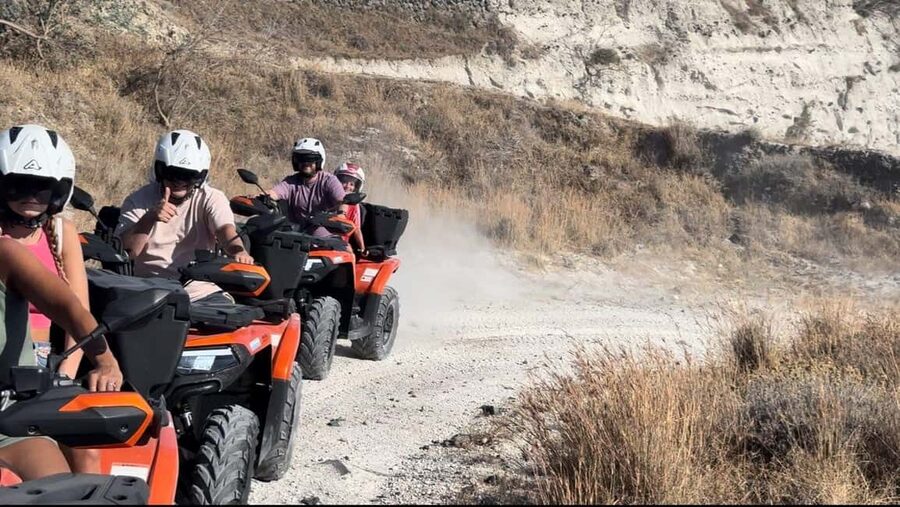 Santorini: ATV-Quad Off-Road Safari with Hidden Trails - Why this quad safari in Santorini feels like the real island