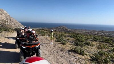 Santorini: ATV-Quad Off-Road Safari with Hidden Trails - ATVs, safety briefing, and what you need to drive