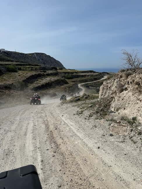 Santorini: ATV-Quad Off-Road Safari with Hidden Trails - Eros Beach: the quiet swim break that turns the dust into fun