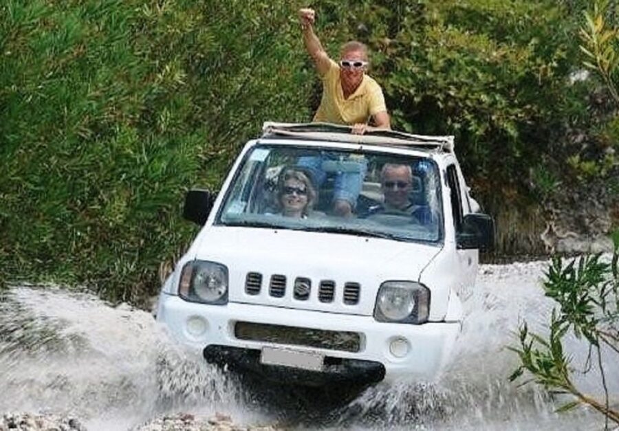 Self-Drive Jeep Safari to South Coast, Palm Beach & Canyons - Entering the South Coast from Bali, Georgioupoli, or Rethymno