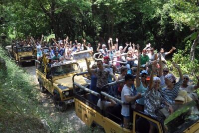 Side Jeep Safari Tour Around Taurus Mountains with Lunch - Taurus countryside off-roading and the Naras Bridge photo moment