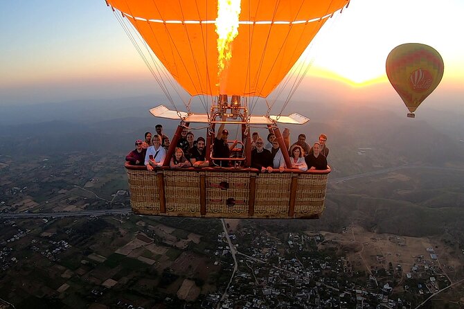 SkyWaltz Hot Air Balloon Safari - Pickup, Small Group Size, and Comfort Details