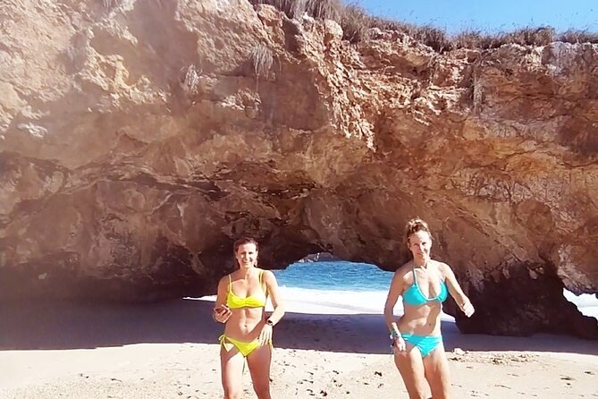 small groups SAFARI to Marietas Islands including Hidden Beach - Puente de Piedra on Isla Larga: The Second Crater Wish Spot
