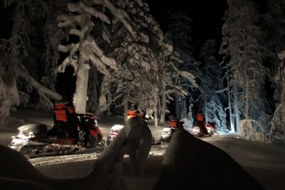 Snowmobile Safari to Search for the Northern Lights - What you’re really doing after pickup: chasing the sky, not just riding