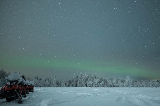Snowmobile Safari to Search for the Northern Lights - Price and value: $203 for aurora time and winter gear