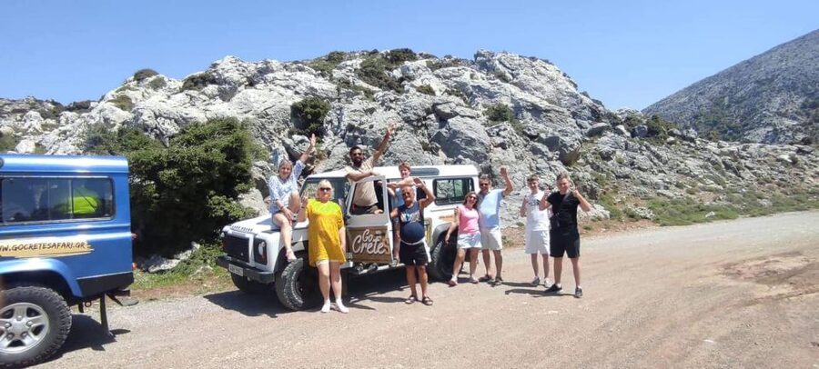 South Crete: Sarakinas Gorge Hike, Swim & Jeep Safari - South Crete by Jeep: what this day feels like