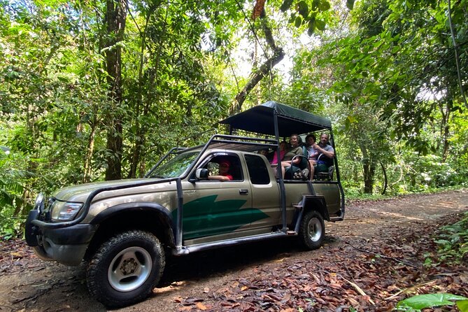 Special Private Waterfalls and Jungle Safari Tour - Riding up to the Big Mango Lookout for ocean-and-mountain views