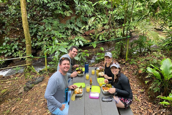 Special Private Waterfalls and Jungle Safari Tour - Stop 3: Jade Waterfall, then lunch wrapped in banana leaves
