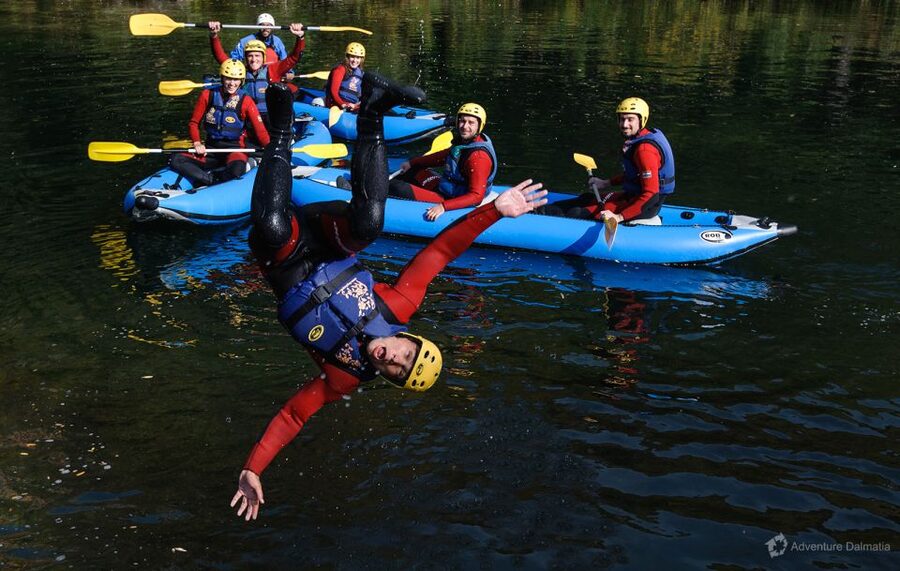 Split: Canoe Safari on the Cetina River - Down the Cetina Canyon: calmer water, clear timing, and river views
