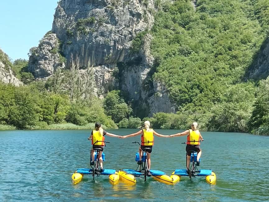 Split/Omiš: Cetina River Water Bike Safari - Guides Ivan and Dino: hosting, information, and quick problem-solving