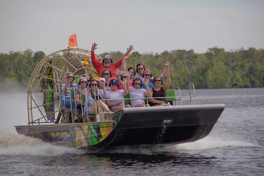 St. Augustine: St. Johns River Airboat Safari with a Guide - Trout Creek Marina to the St. Johns: How the 90 Minutes Really Works