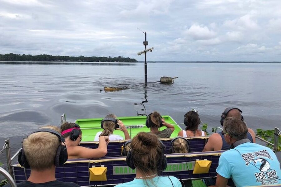 St. Augustine: St. Johns River Airboat Safari with a Guide - Swamp Stories, Local Folklore, and Music Through the Headsets