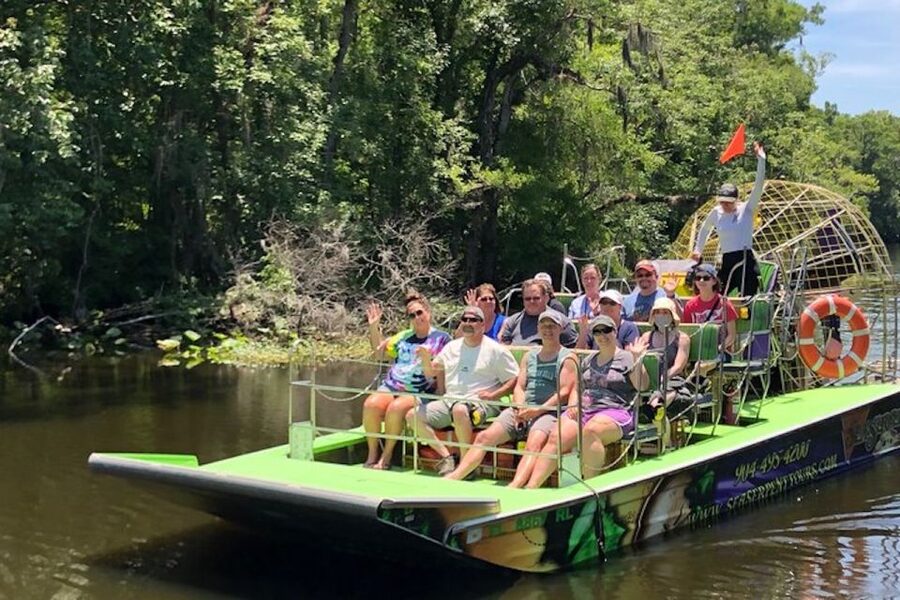 St. Augustine: St. Johns River Airboat Safari with a Guide - Trout Creek and Six Mile Creek: Non-Tidal Freshwater Creeks and Shallow-Water Thrills