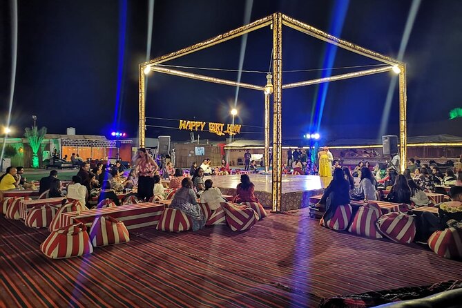 Standard Desert Safari 4X4 Pickup & Drop with Dinner & Live Shows - BBQ dinner plus buffet: what you’ll eat and what’s actually unlimited