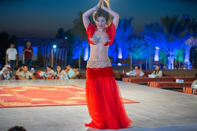 Standard Desert Safari, camel ride, BBQ Dinner, Belly Dance Show, Pick & Drop - Key things I’d watch before you go