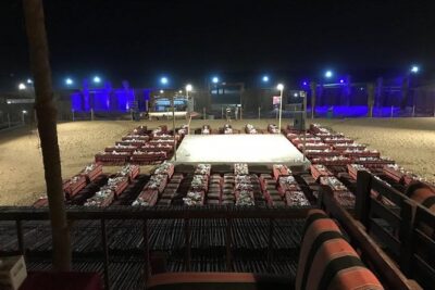 Standard Desert Safari, camel ride, BBQ Dinner, Belly Dance Show, Pick & Drop - Land Cruiser dune bashing: fun, photos, and a little fear management
