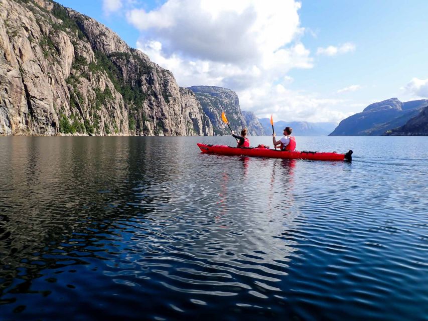 Stavanger: Lysefjord Kayak Safari (Waterfalls & Pulpit Rock) - Key points to know before you go