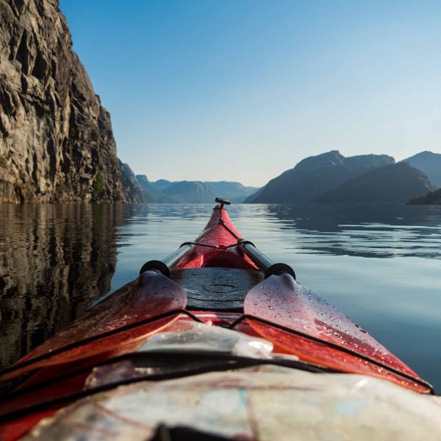 Stavanger: Lysefjord Kayak Safari (Waterfalls & Pulpit Rock) - First look: what this Lysefjord kayak safari really delivers