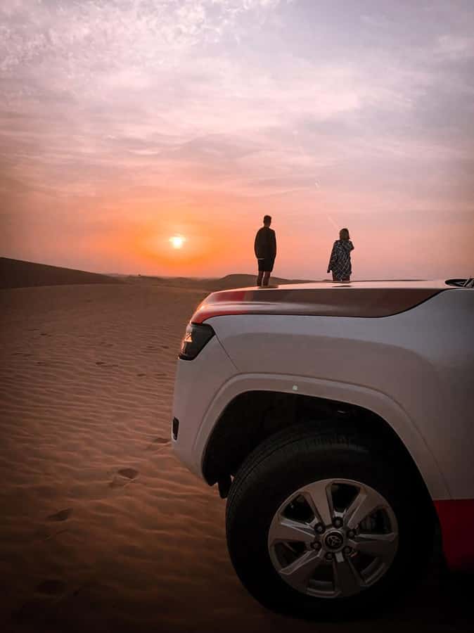 Sunrise Desert Safari - Abu Dhabi - Price and value: about $72 for a focused morning