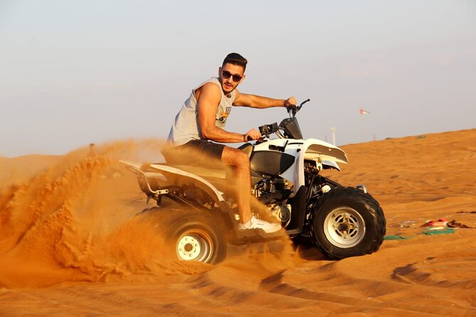 Sunrise Desert safari With Quad bike ride Sandboard & Camel ride - Camel Ride and Camel Trekking: A Slower Counterbalance
