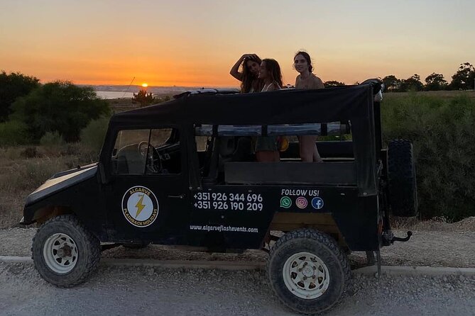 Sunset Beach Safari w/ Champagne & Chicken Piri Piri Dinner - Stop 1: Praia dos Salgados and the lake moment you can actually slow down