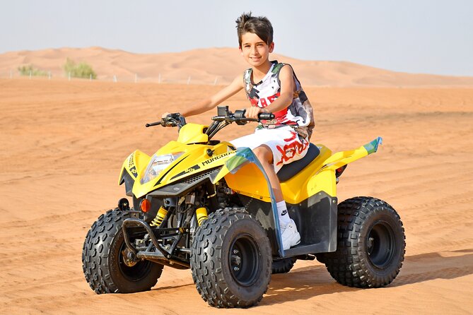 Sunset Desert Safari Quad bike Camel ride Sand Board & BBQ Dinner - Dinner Under the Stars: Buffet BBQ With Vegetarian Options