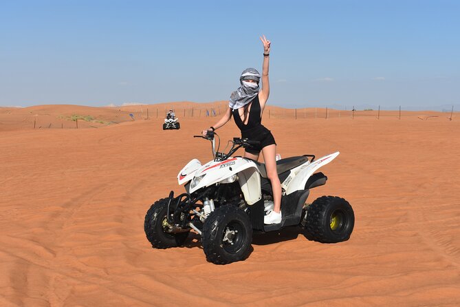 Sunset Desert Safari Quad bike Camel ride Sand Board & BBQ Dinner - Getting Picked Up in Dubai or Sharjah (And Why It Matters)