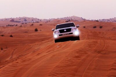 Sunset Evening Safari,Camel ride,live shows and BBQ Dinner with No Hidden Charge - Lahbab red dunes: dune bashing with sandboarding and real sunset light