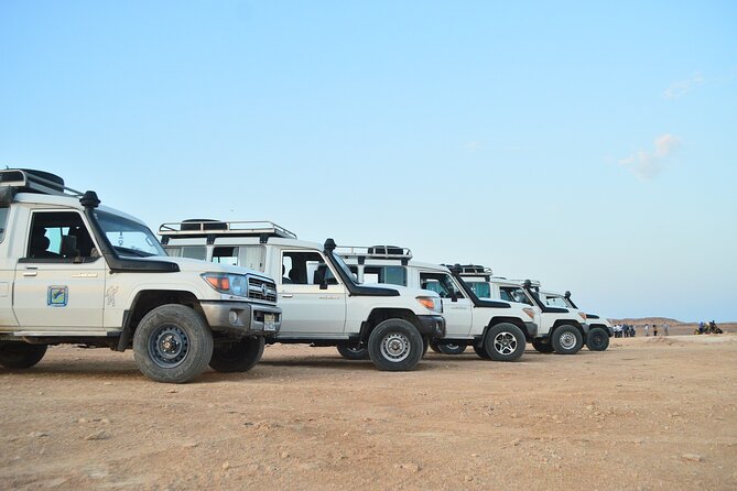 Sunset Safari trip by Jeep - Bedouin-style camp dinner: what unlimited buffet means on a desert evening